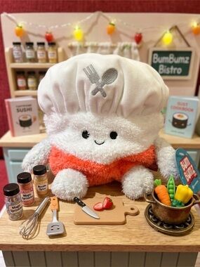 7.5 🧑🍳 Cabel the Cook 👩🍳 BumBumz Plush